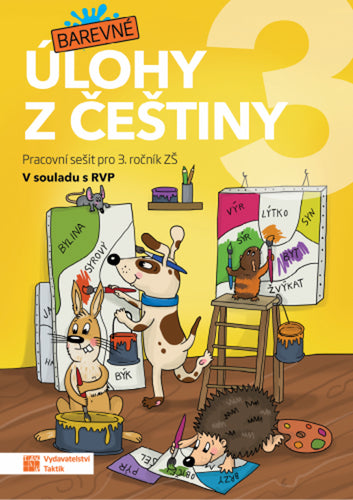 Barevné úlohy z češtiny pro 3 ročník