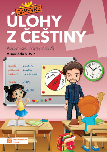 Barevné úlohy z češtiny pro 4 ročník