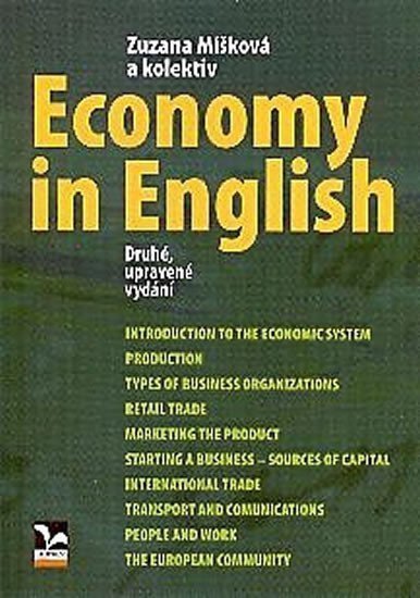 Economy in English 3 vydání – Míšková Zuzana