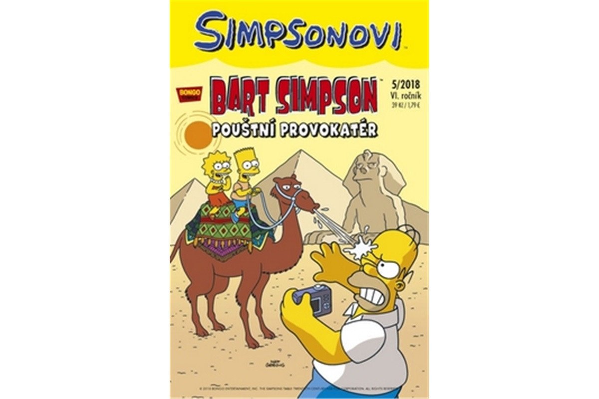 Simpsonovi - Bart Simpson 52018 - Pouštní provokatér – Groening Matt