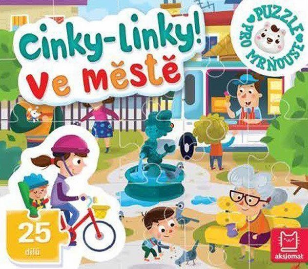 Cinky-linky Ve městě - Puzzle