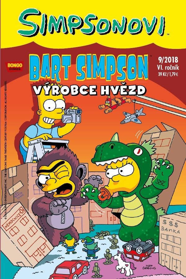 Simpsonovi - Bart Simpson 92018 - Výrobce hvězd – group of authors