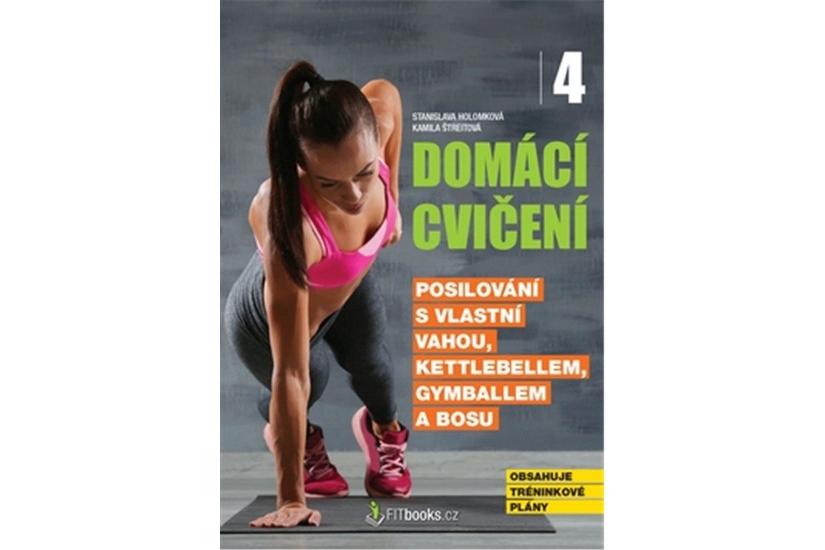 Domácí cvičení 4 - Posilování s vlastní vahou kettlebellem gymballem a BOSU – Holomková Stanislava