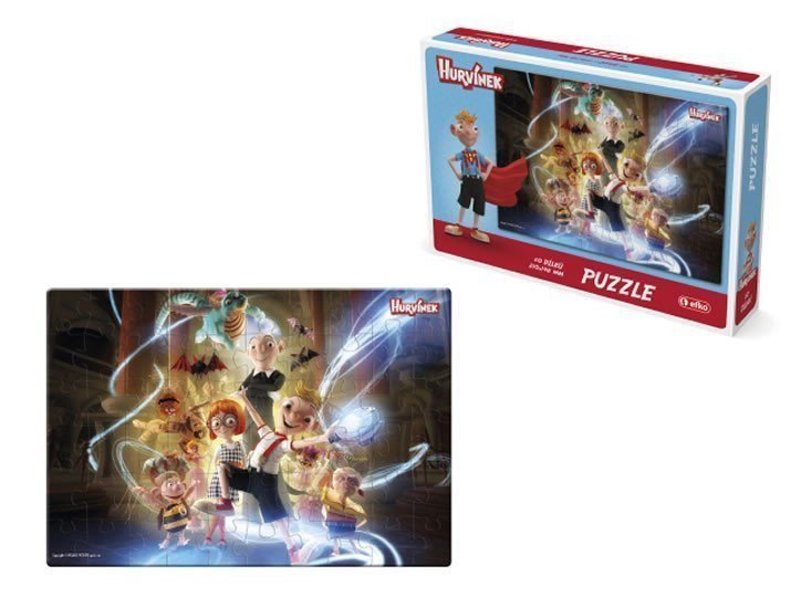 Hurvínek - puzzle IV60 dílků