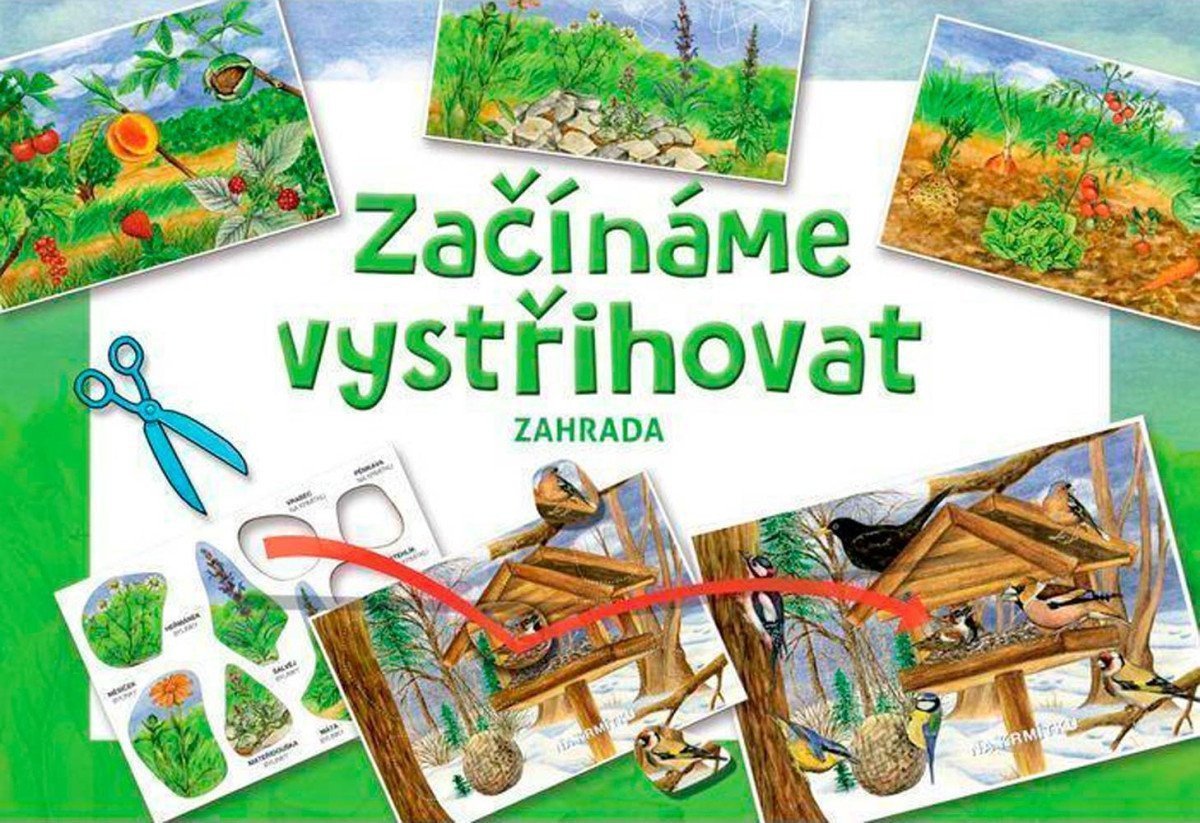 Začínáme vystřihovat - Zahrada