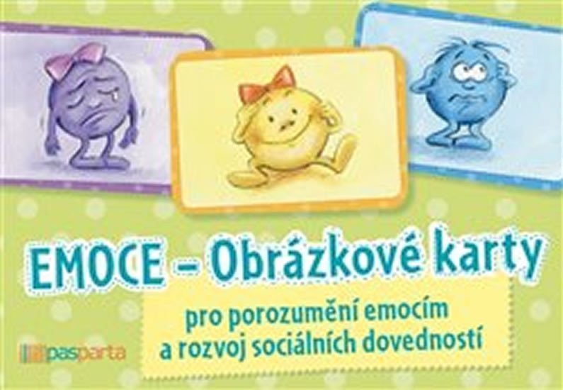 Emoce - Obrázkové karty pro porozumění emocím a rozvoj sociálních dovedností – Bückel-Schaal Monika