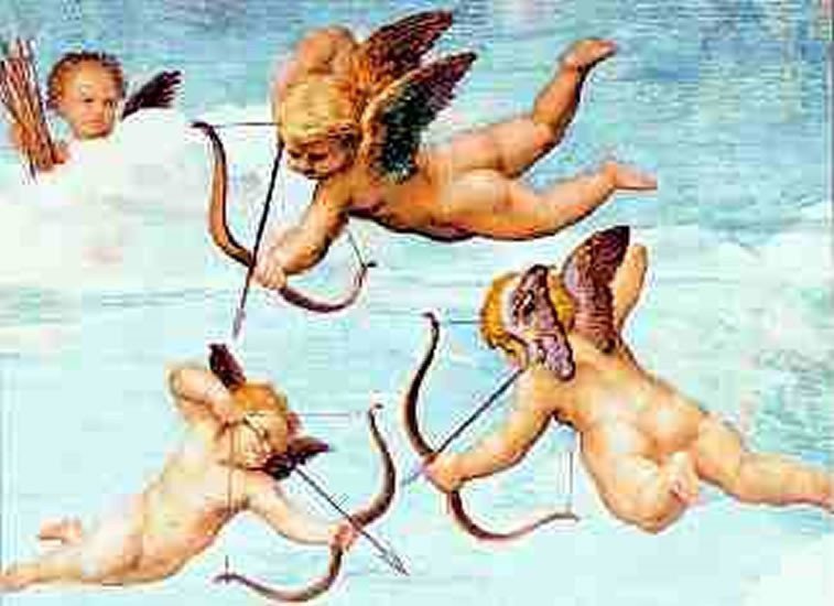 Raffaello Triumf Galatei - Puzzle1000 dílků