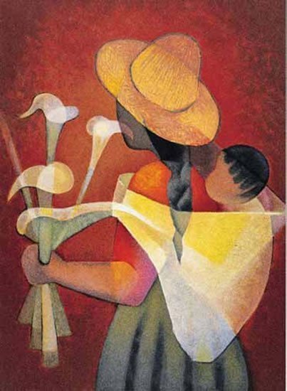 Toffoli Prodavačka květin - Puzzle1000 dílků