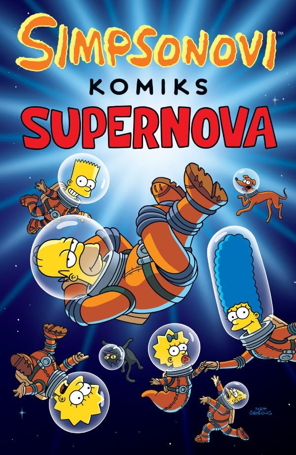 Simpsonovi - Supernova – Groening Matt