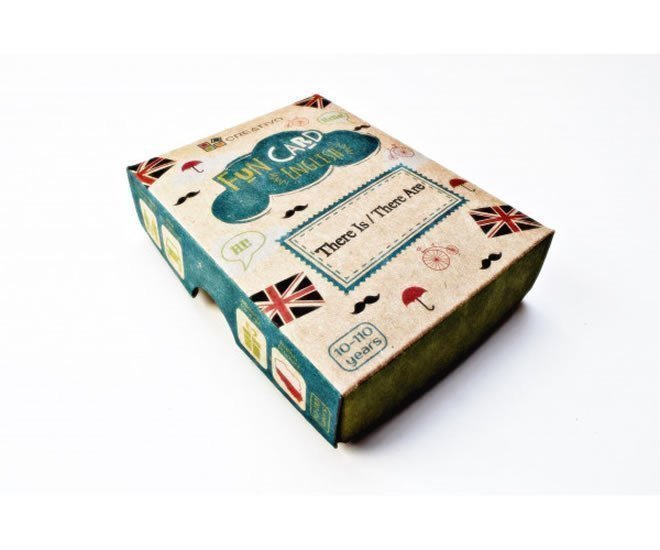 Fun Card English There Is There Are