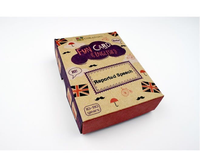 Fun Card English Reported Speech