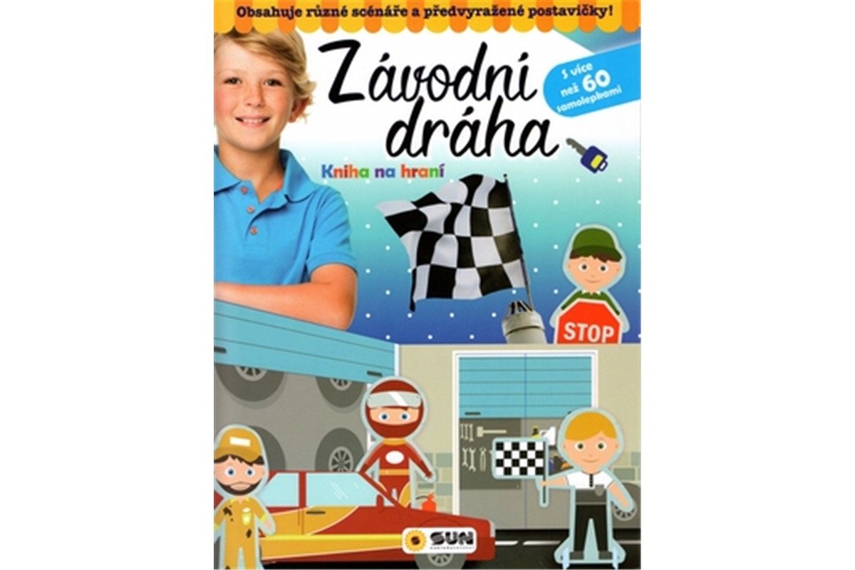 Závodní dráha - Kniha na hraní