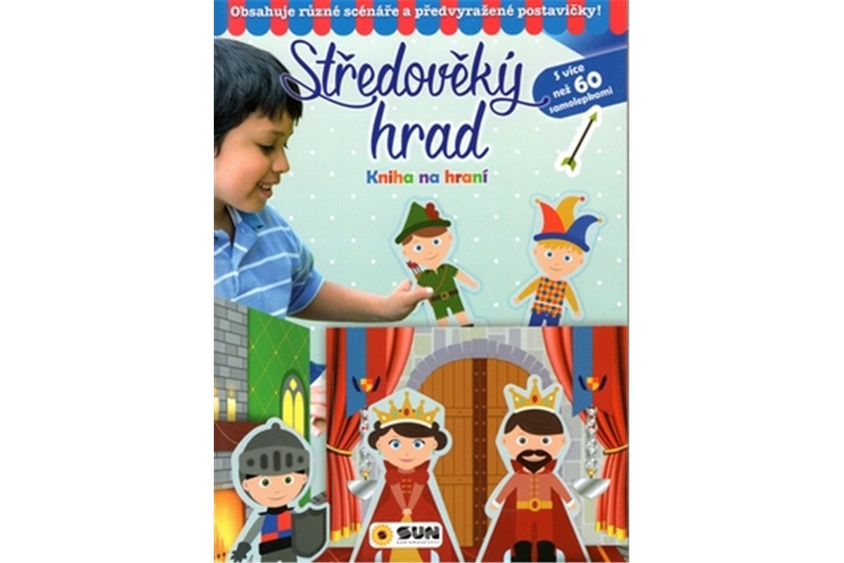 Středověký hrad - Kniha na hraní