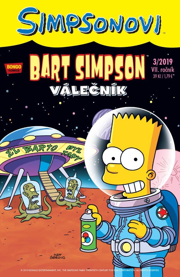 Simpsonovi - Bart Simpson 32019 - Válečník – group of authors