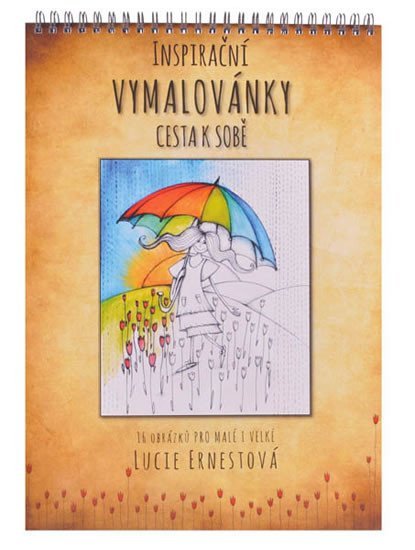 Vymalovánky s horní vazbou twin wire A4 16 listů