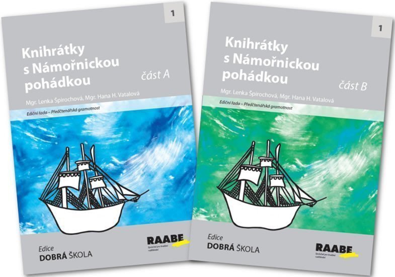 Knihrátky s Námořnickou pohádkou -komplet 2 sešitů – Vatalová Hana