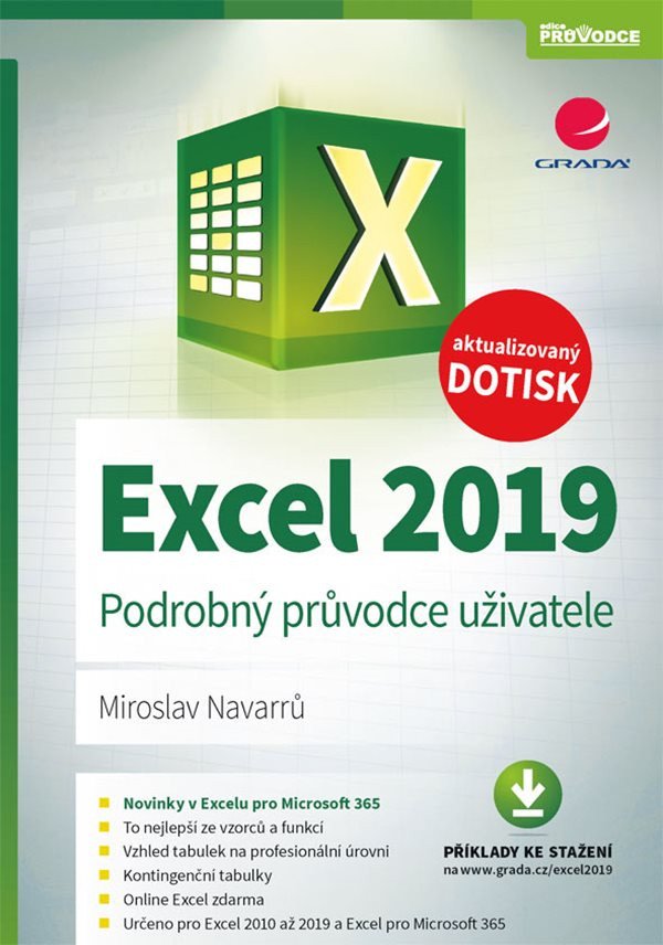 Excel 2019 - Podrobný průvodce uživatele – Navarrů Miroslav