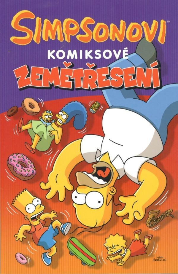 Simpsonovi - Komiksové zemětřesení – Groening Matt