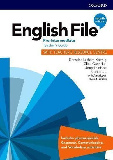 English File Pre-Intermediate Teachers Book with Teachers Resource Center 4th – Latham-Koenig Christina