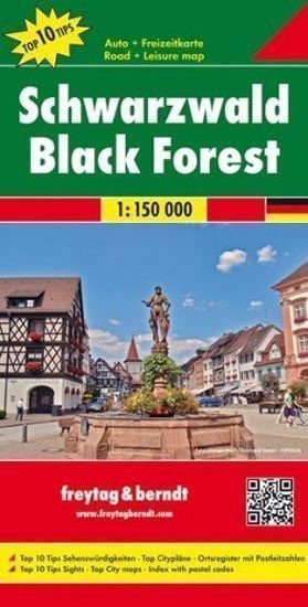 DEU 3 Schwarzwald 1:150 000 / automapa