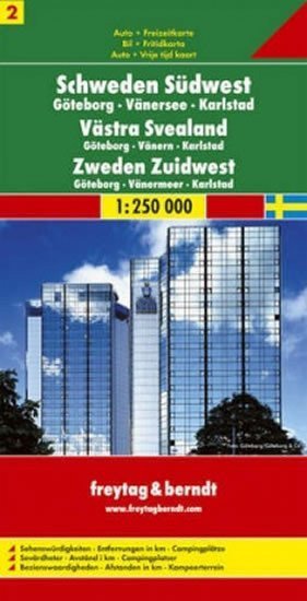 AK 0668 Švédsko 2. JZ - Göteborg 1:250 000
