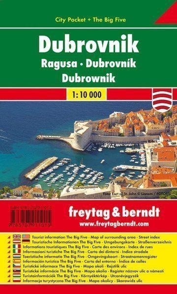 PL 134 CP Dubrovník 110 000  kapesní plán města