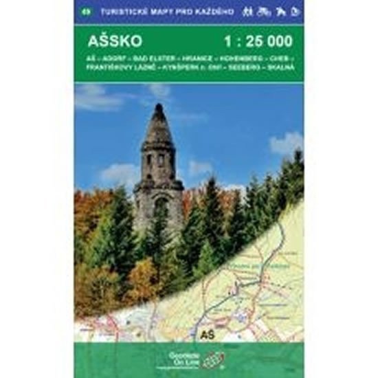 Ašsko 125T 49 Turistické mapy pro každého