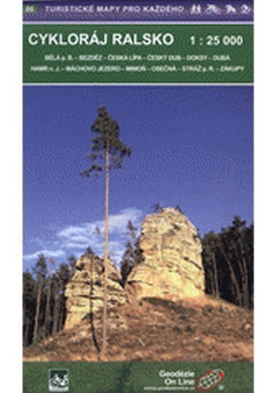 Cykloráj Ralsko 125T 86 Turistické mapy pro každého