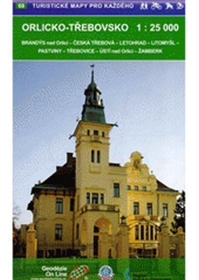 Orlicko–Třebovsko 125T 69 Turistické mapy pro každého