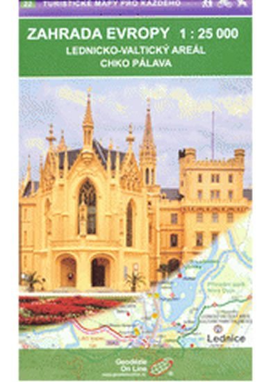 Zahrada Evropy 1  25 000  22 Turistické mapy pro každého