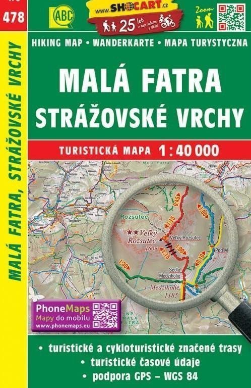 SC 478 Malá Fatra Strážovské vrchy 140 000