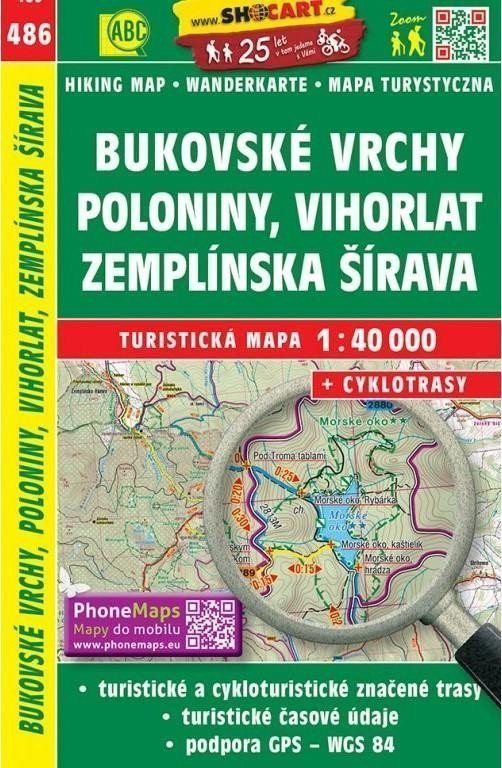 SC 486 Bukovske vrchy Poloniny Vihorlat 140 000