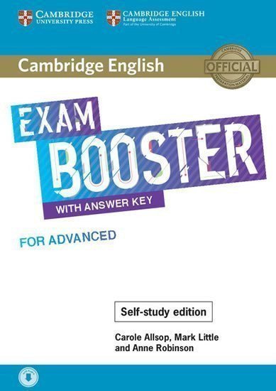 Cambridge English Exam Booster with Answer Key for Advanced - Self-study Edition – Allsop Carole Little Mark