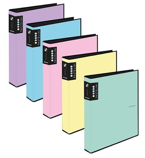 Pořadač A4 lamino R25-4kr PASTELINI modrá