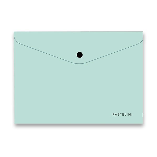 Psaníčko s drukem A5 PASTELINI zelená