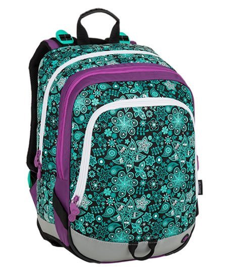 Bagmaster Školní batoh pro prvňáčky ALFA 9 B BLACKTURQUOISE