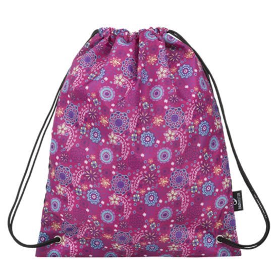 Bagmaster Dívčí školní sáček na přezůvkysport SHOES ALFA 9 A PINKVIOLET