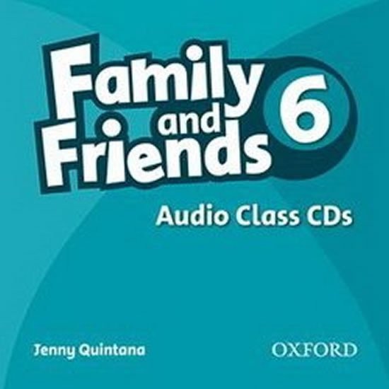 Family and Friends 6 Class Audio CDs 2 – Quintana Jenny