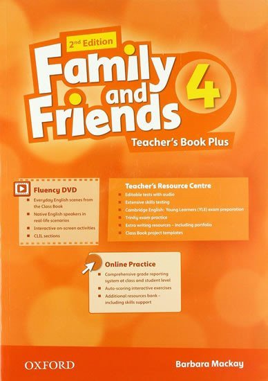 Family and Friends 4 Teachers Book Plus 2nd – MacKay Barbara