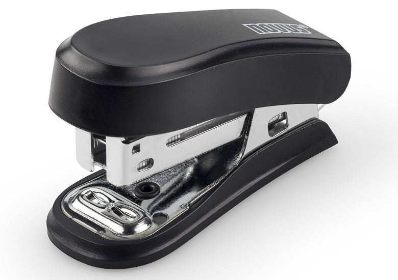 Sešívačka Mini 12 listů černá lesk