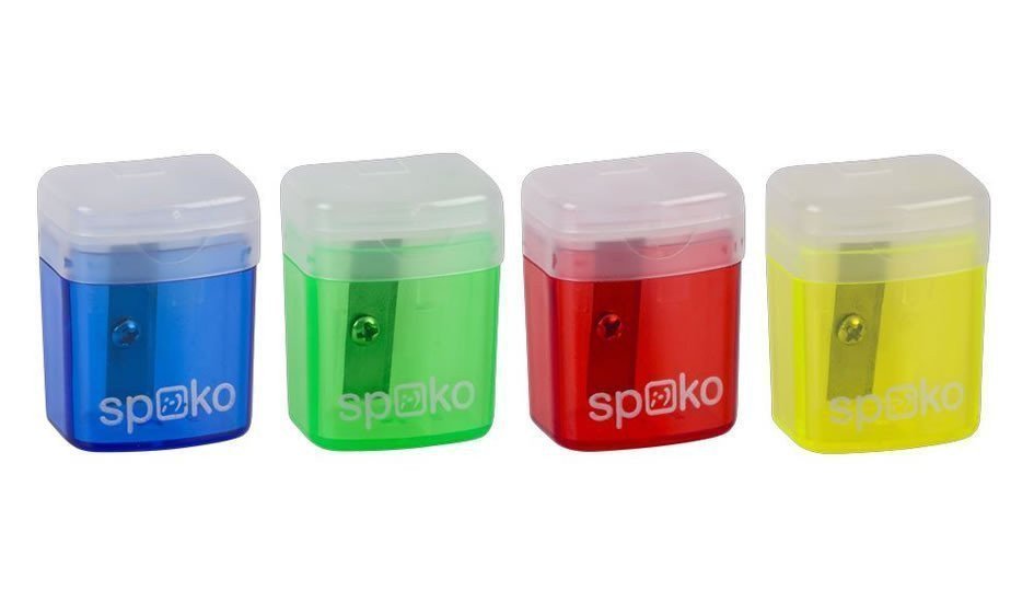 Ořezávátko s víkem a kontejnerem mix barev