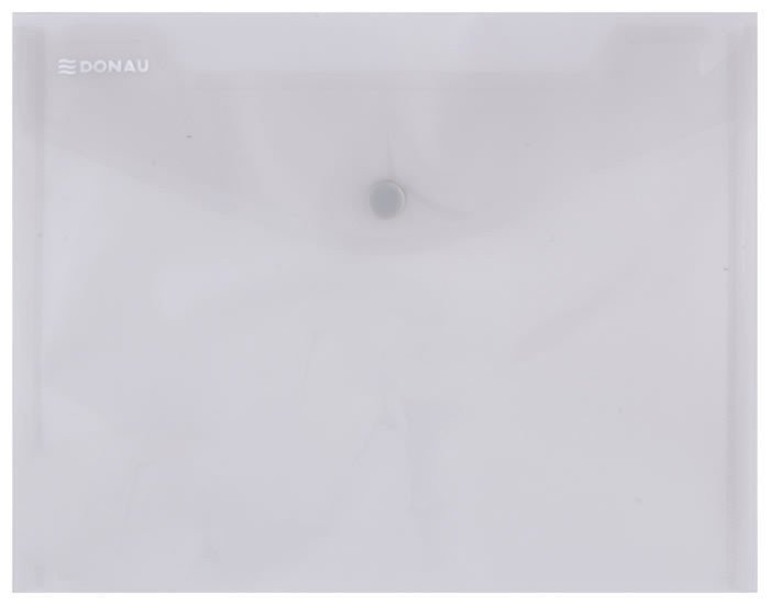 Obálka s drukem průhledná C5 PP - kouřová