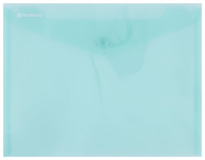 Obálka s drukem průhledná C5 PP - zelená