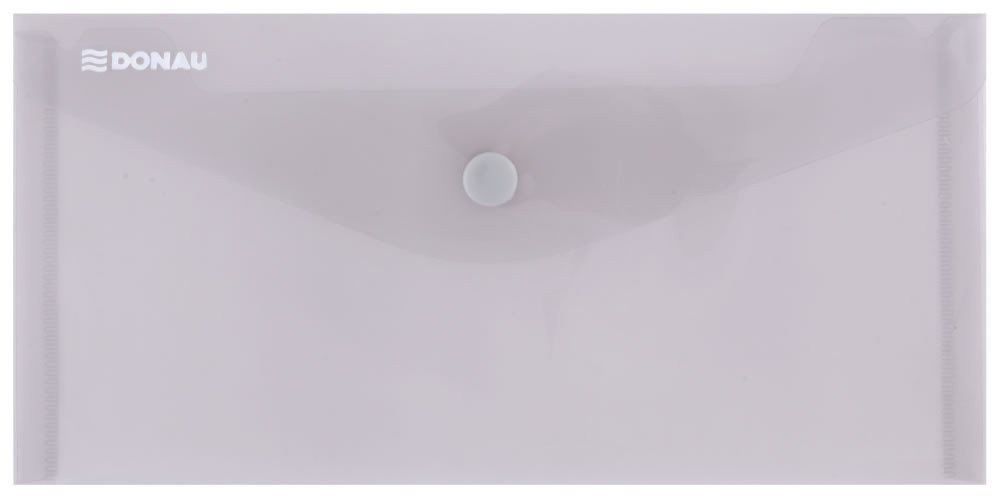 Obálka s drukem průhledná DL PP kouřová