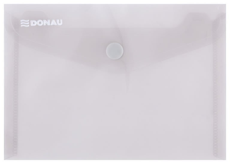 Obálka s drukem průhledná A6 PP kouřová