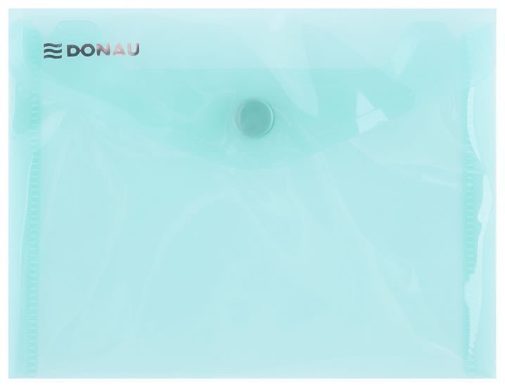 Obálka s drukem průhledná A6 PP zelená