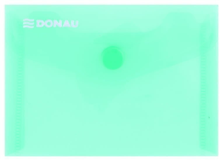 Obálka s drukem průhledná A7 PP zelená