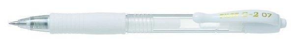PILOT G-2 07, Roller, bílá