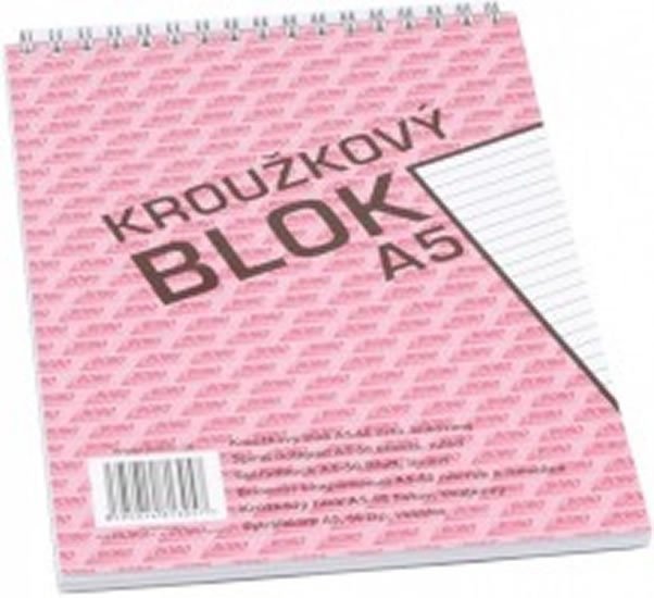 Blok s horní vazbou A6 čistý 50 listů