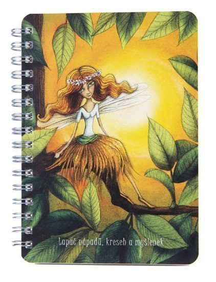 Kroužkový blok LESNÍ VÍLA A6 čistý 50 listů